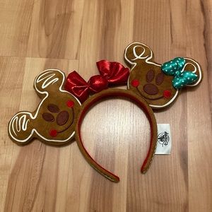 Disney Parks Gingerbread Holiday Minnie Ears